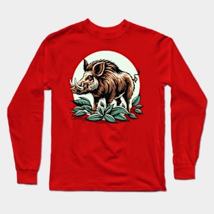 Wild boar Long Sleeve T-Shirt